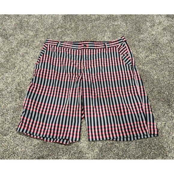 Lululemon Other - Lululemon Mens Kahuna Red Plaid Athletic Shorts Size 40 EUC